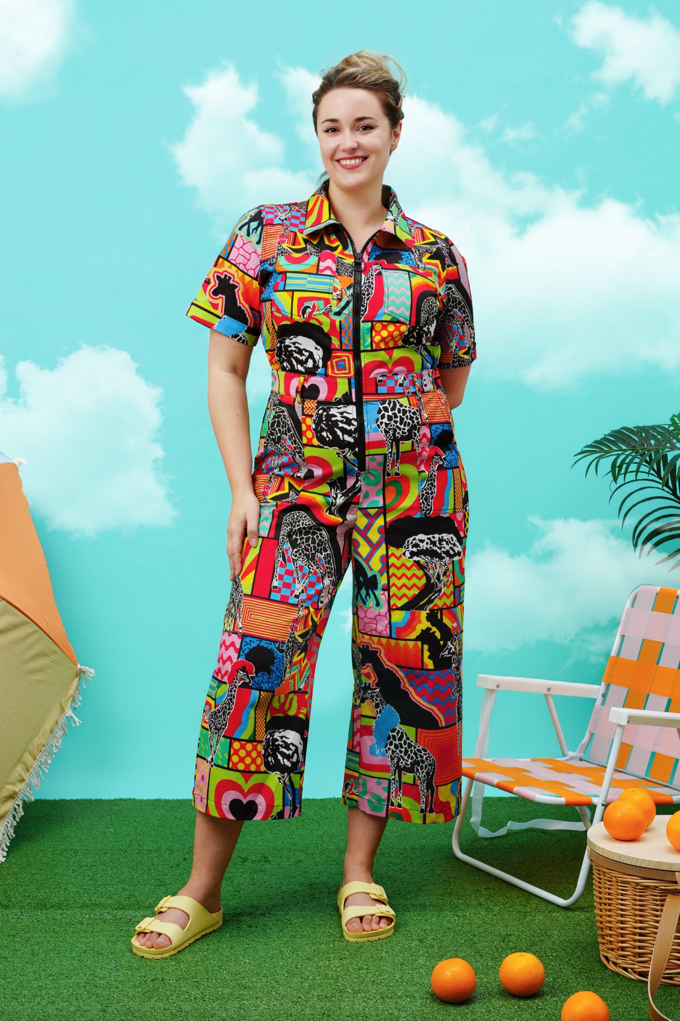 Giraffe-Topia Jumpsuit