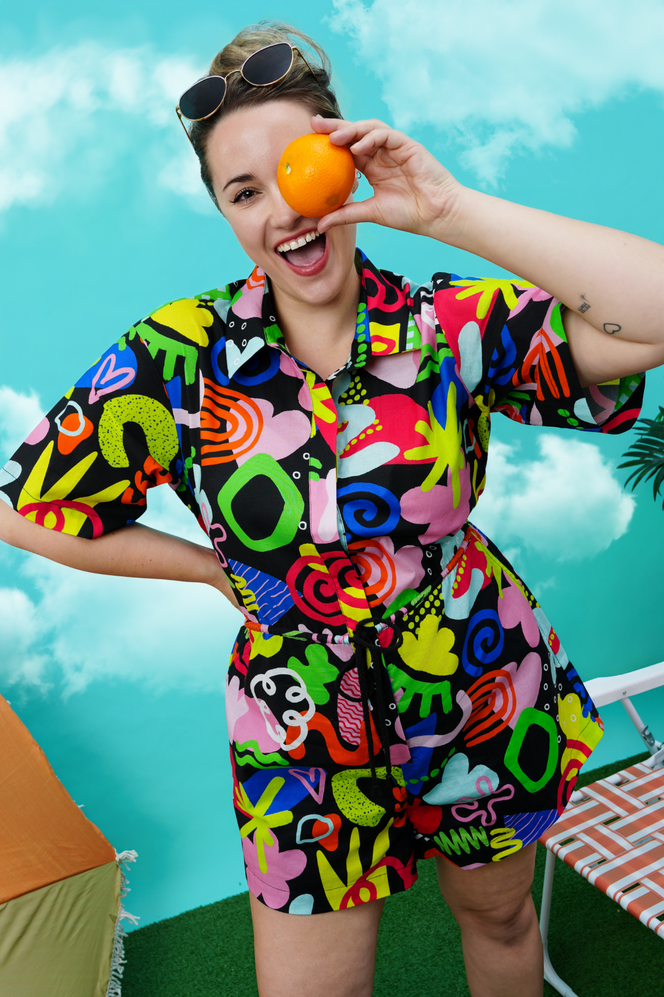 Playground Playsuit Black