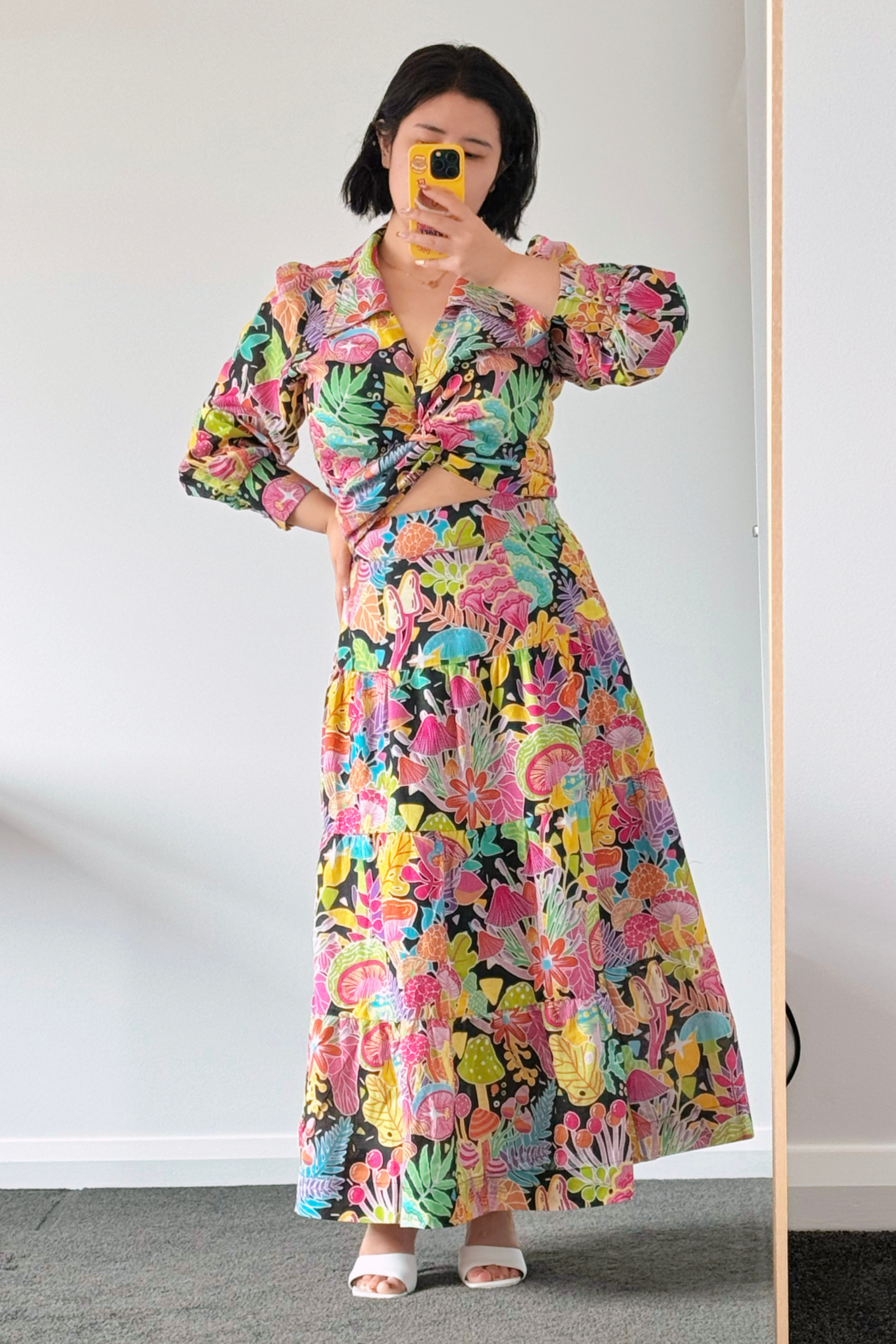 Once Upon a Time Linen Cotton Wrap Shirt