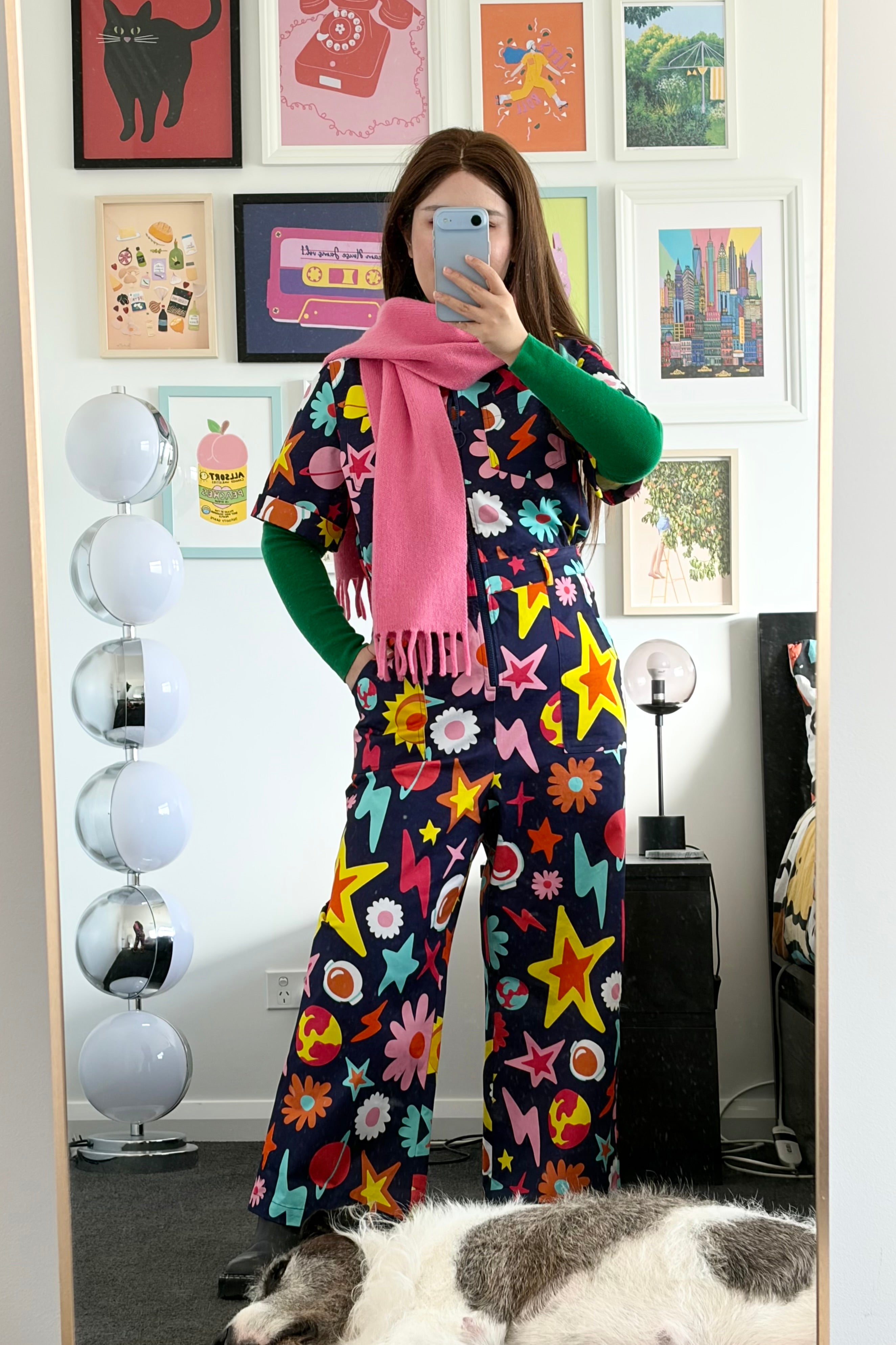 Floral Universe Jumpsuit - New Cut