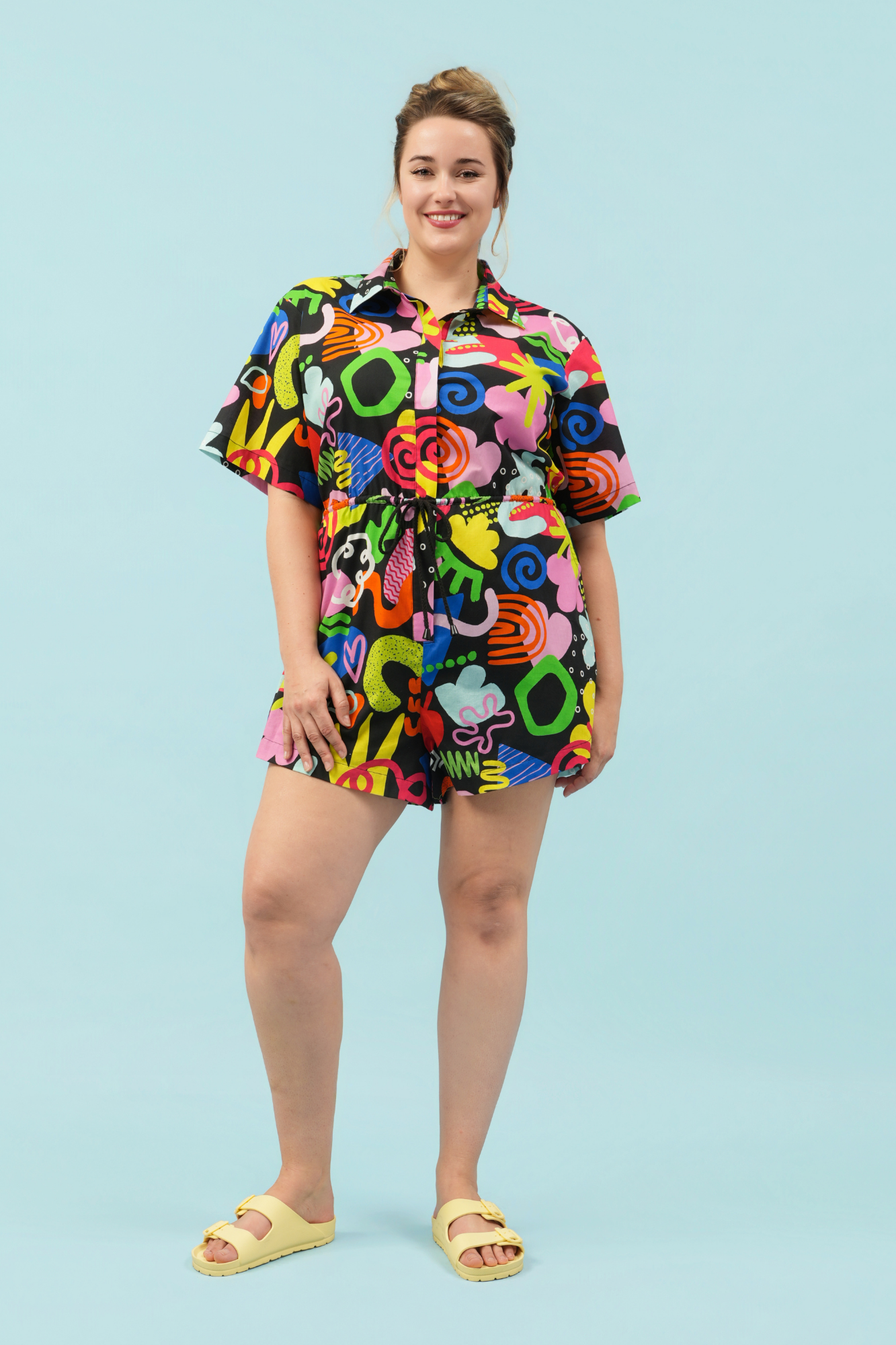 Playground Playsuit Black