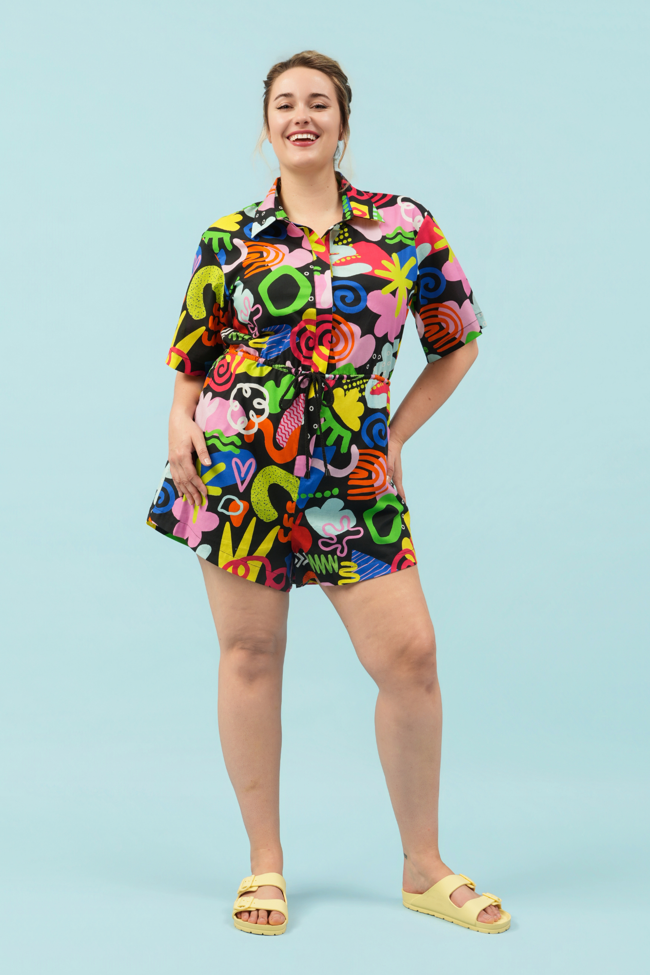 Playground Playsuit Black