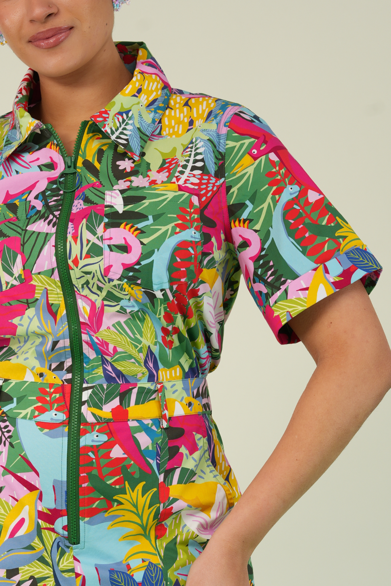Dino Party Jumpsuit - New Cut