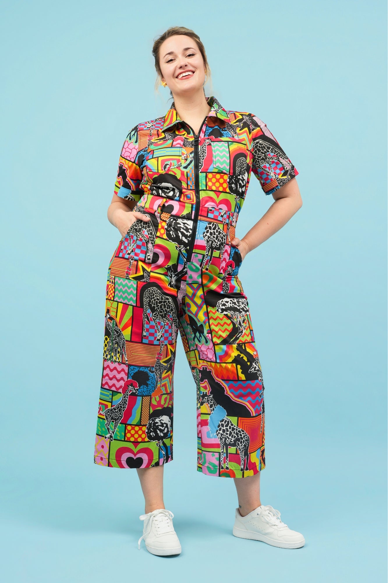 Giraffe-Topia Jumpsuit
