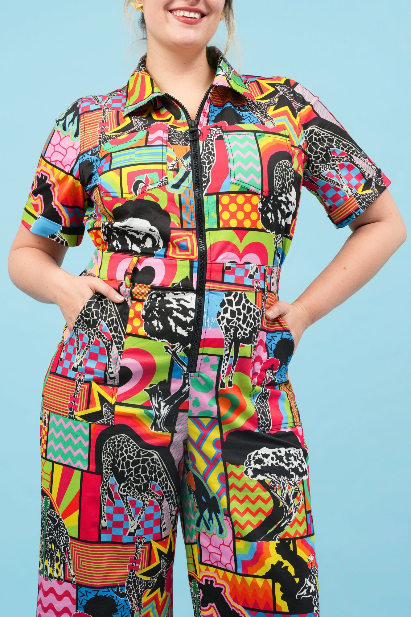 Giraffe-Topia Jumpsuit