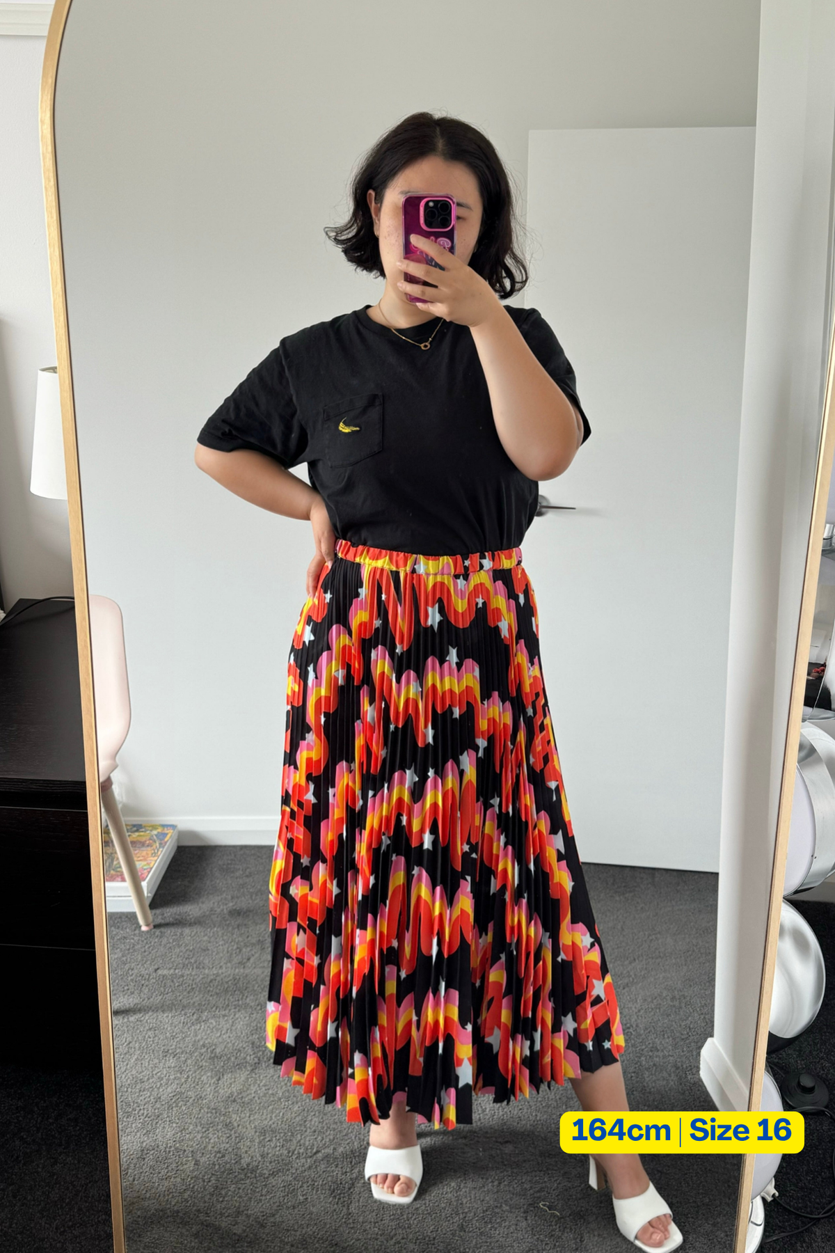 Popping Candy Pleated Skirt