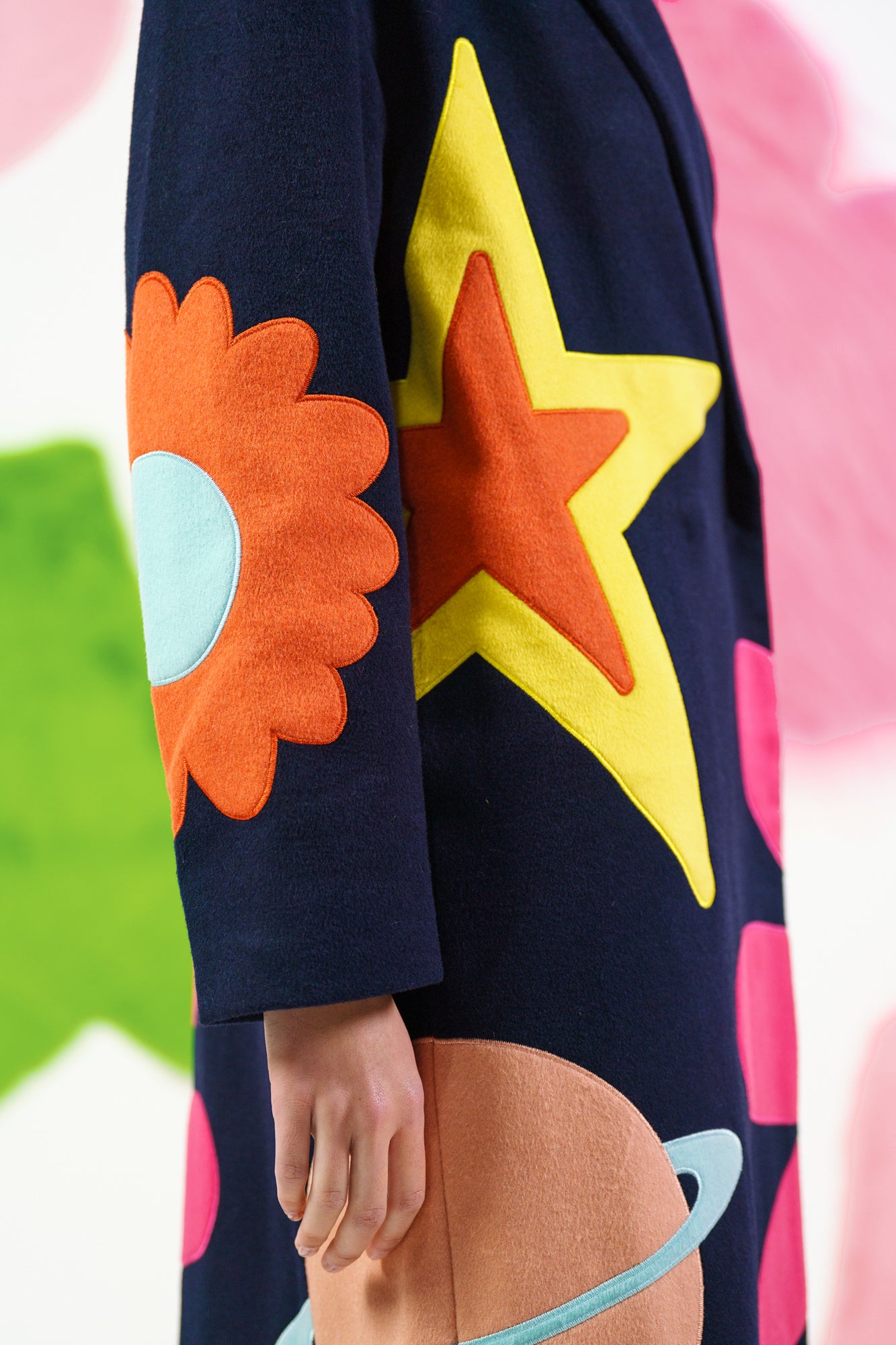 Floral Universe Coat