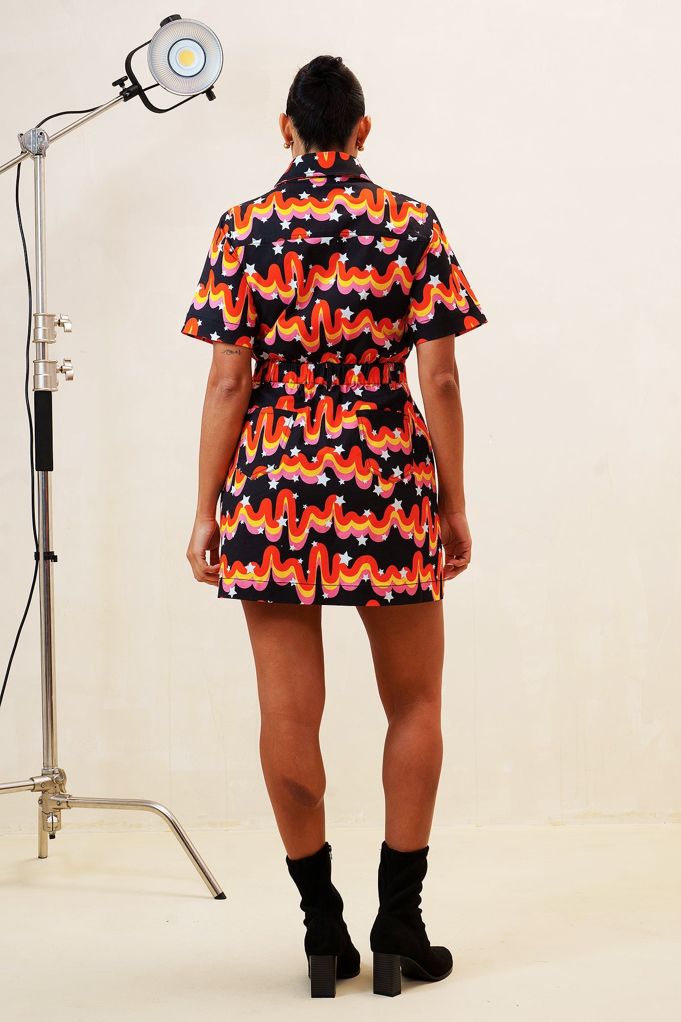 Popping Candy Denim Dress