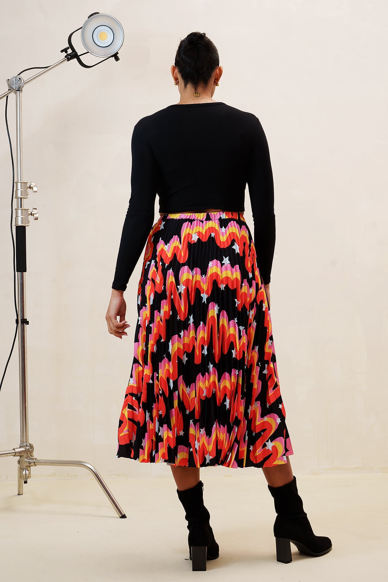 Popping Candy Pleated Skirt