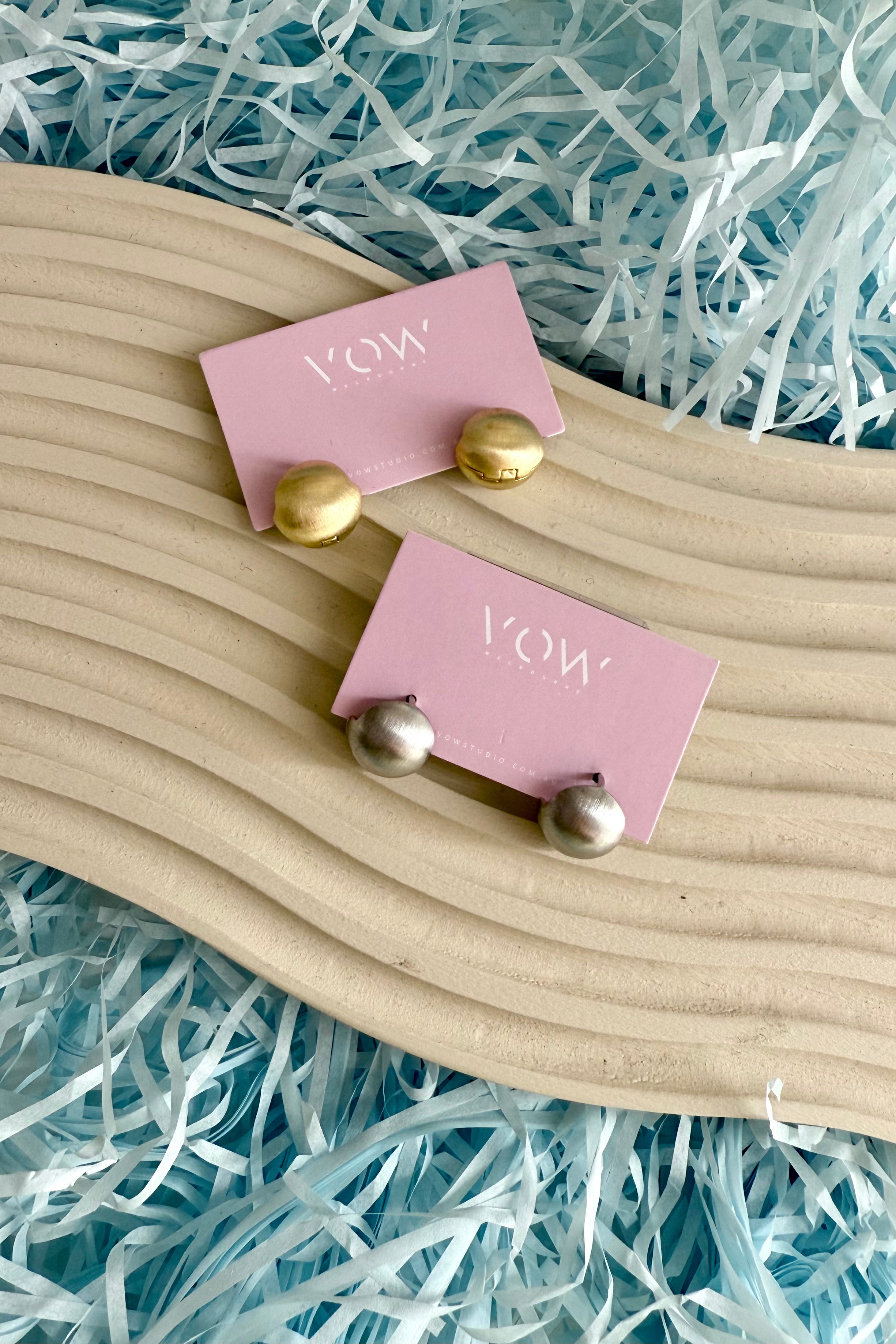 Halo Huggie Earrings