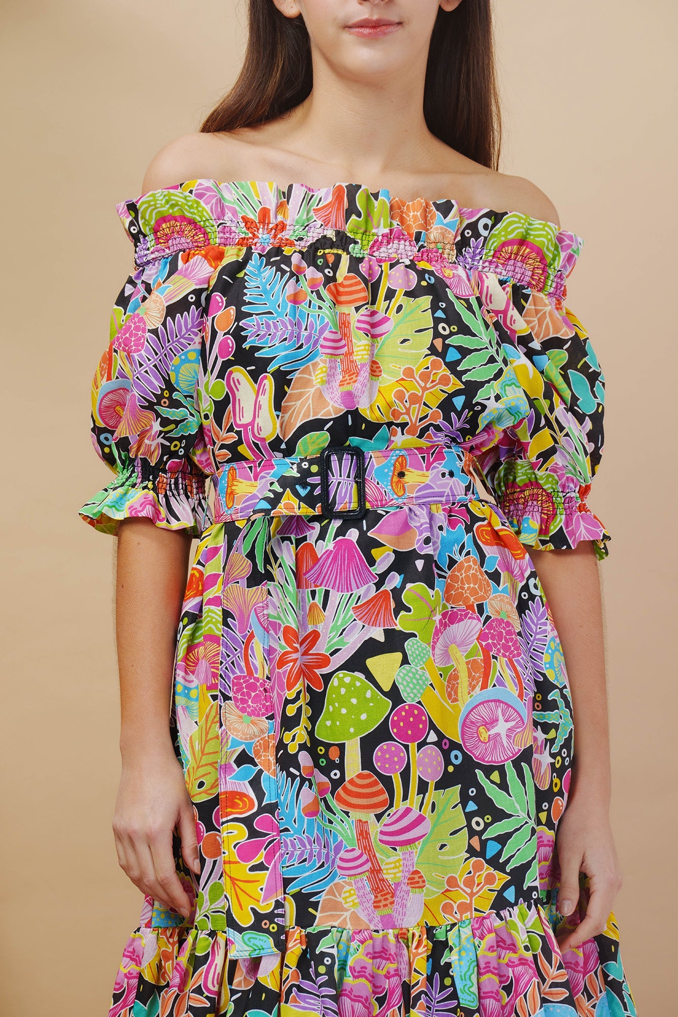 Once Upon a Time Linen Cotton Maxi Dress