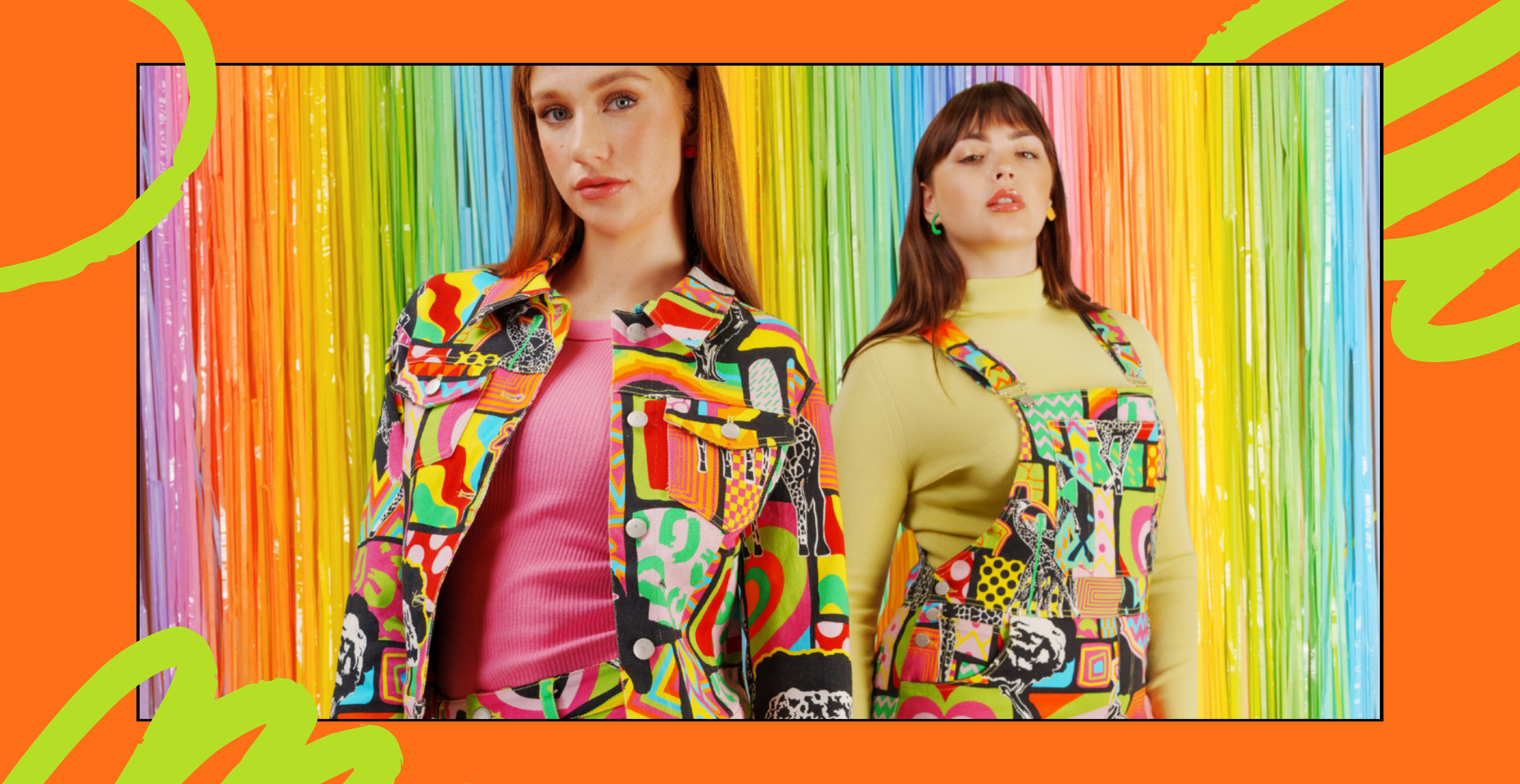 How to style your colourful printed jacket?