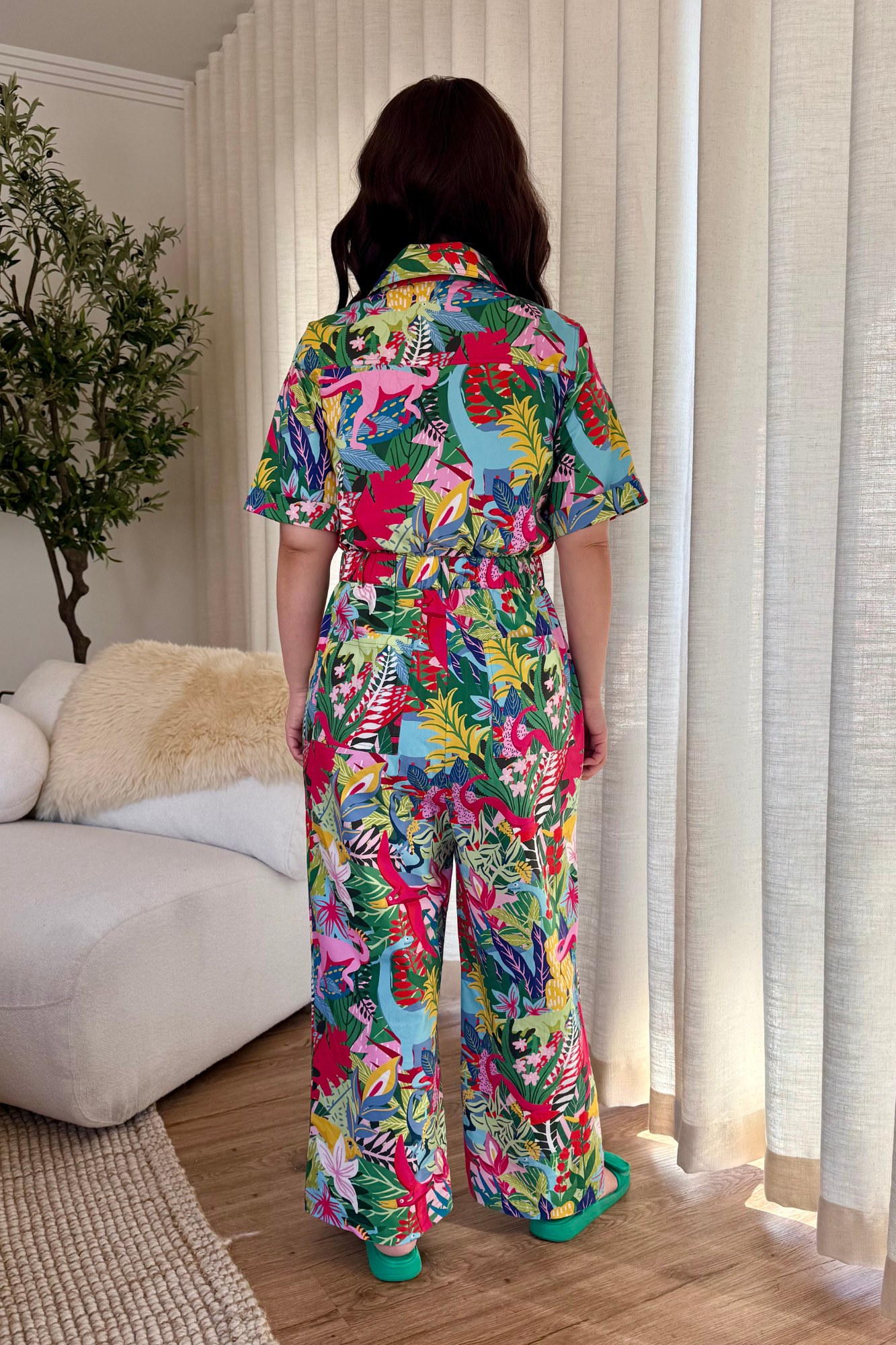 Dino Party Jumpsuit - New Cut