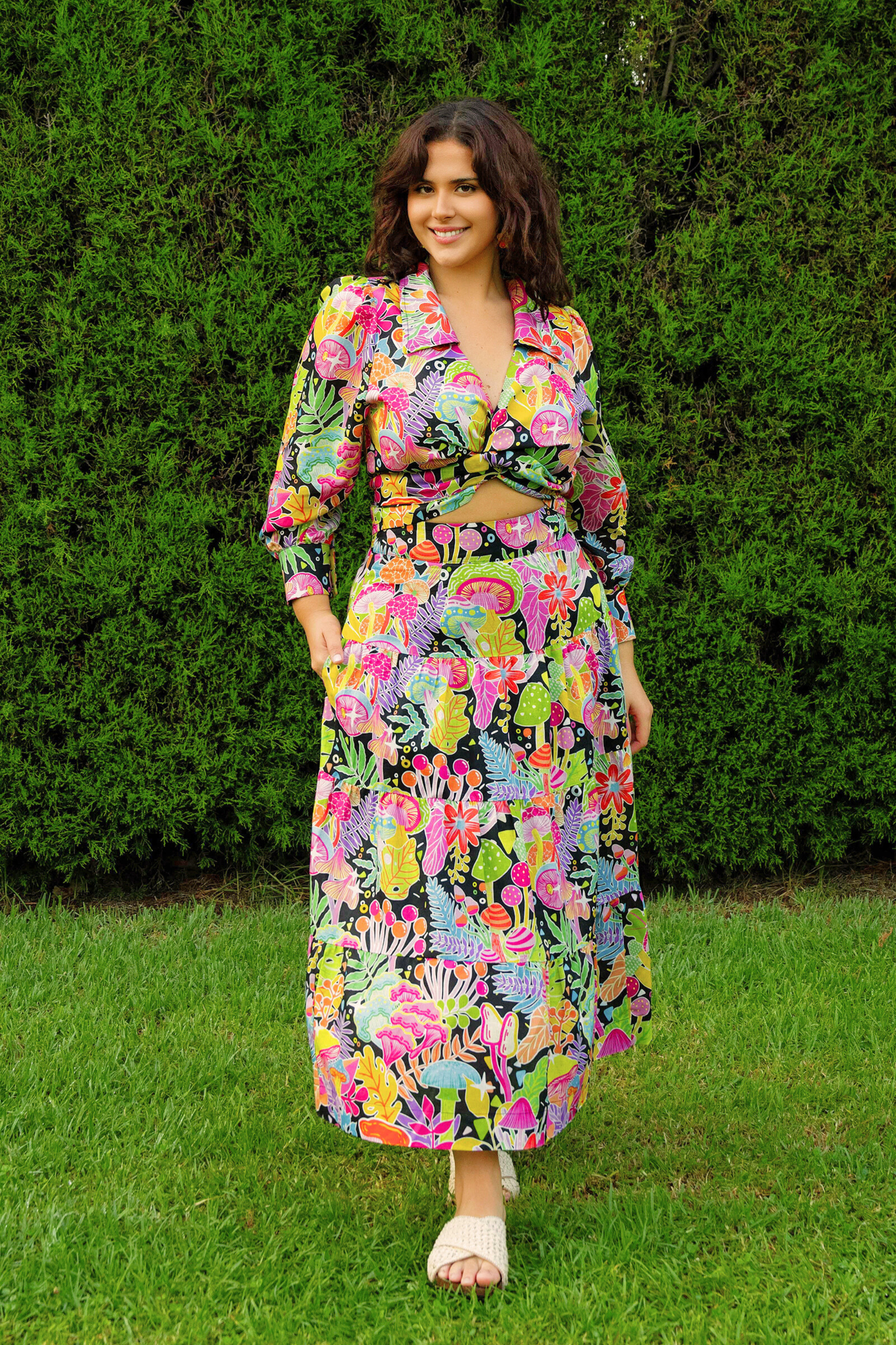 Once Upon a Time Linen Cotton Wrap Shirt