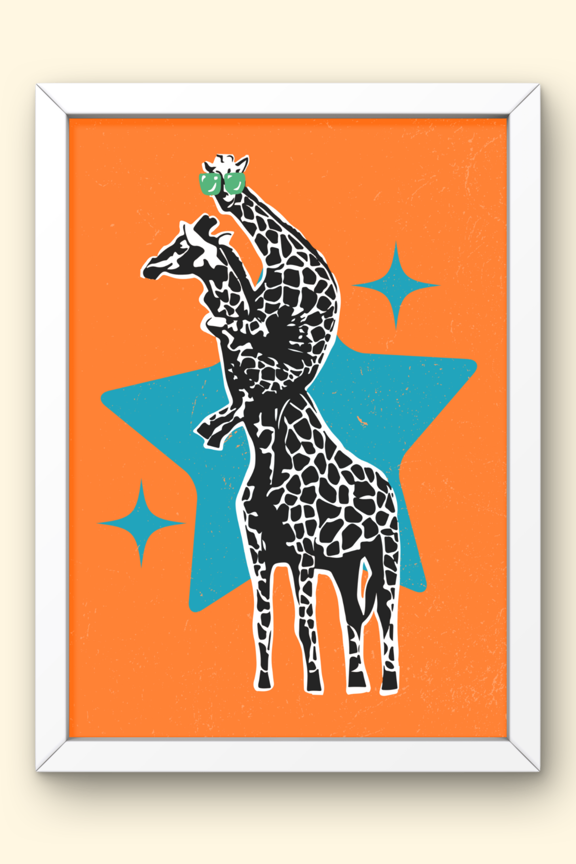 Giraffe-Topia Art Print Bundle