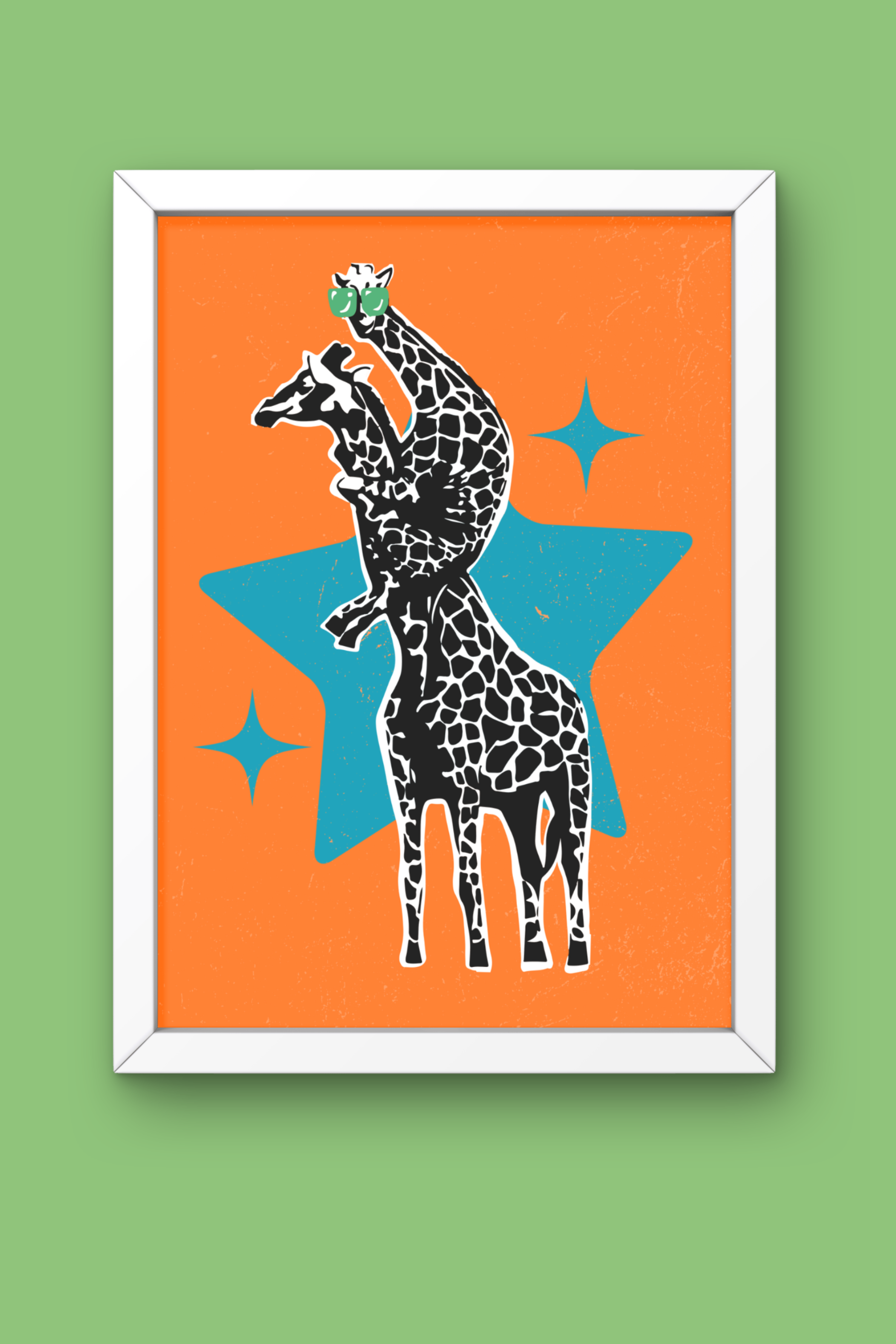 Giraffe-Topia Art Print - Bundle