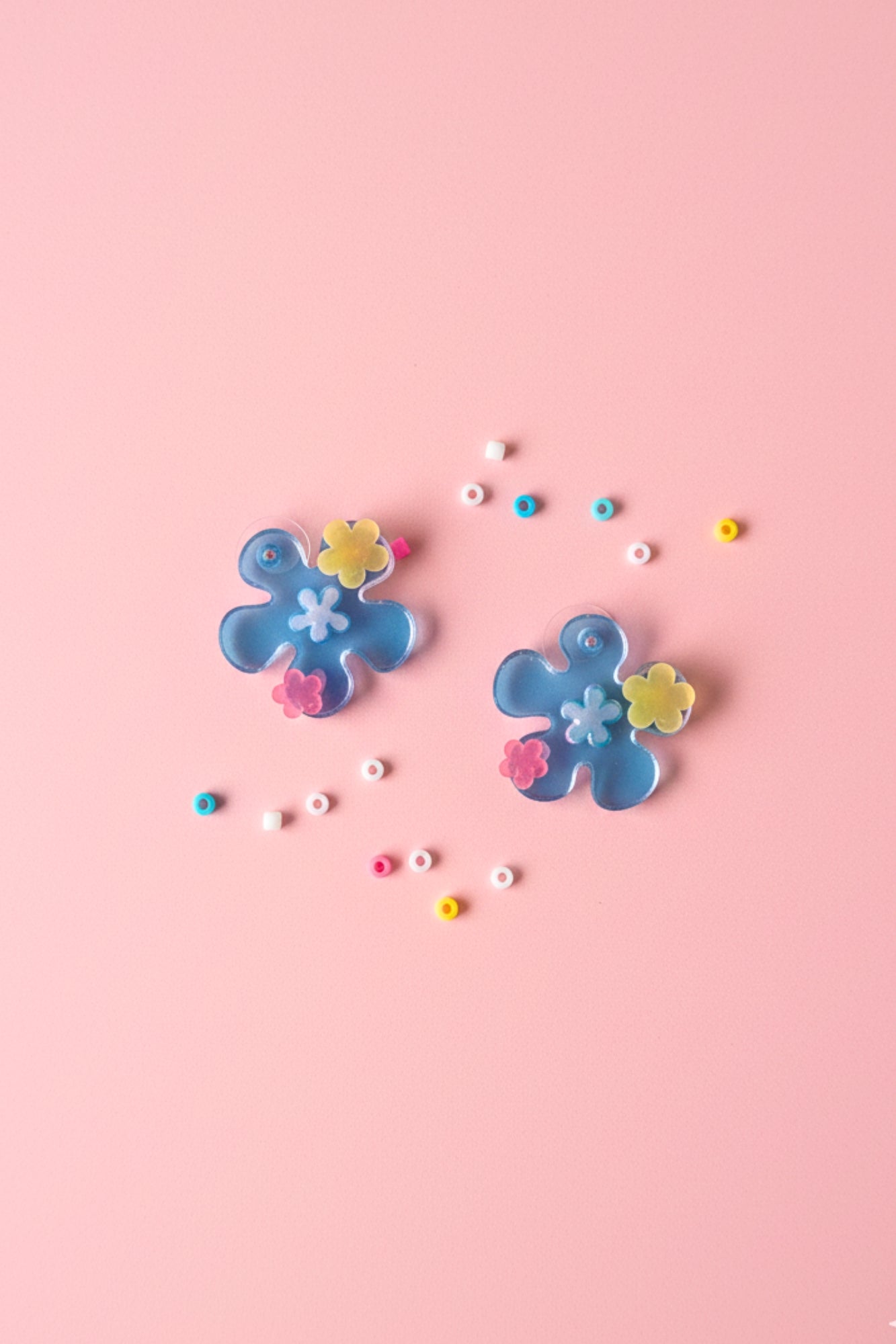 Iridescent Bloom Earrings