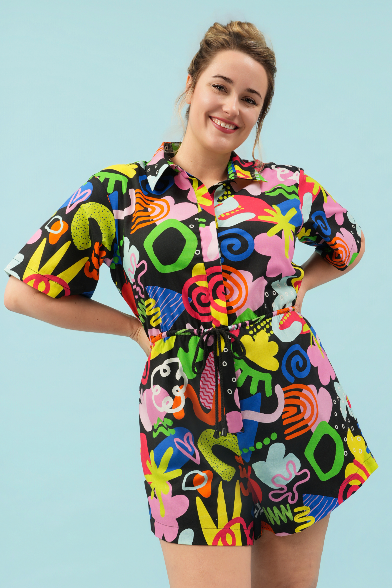 Playground Playsuit Black