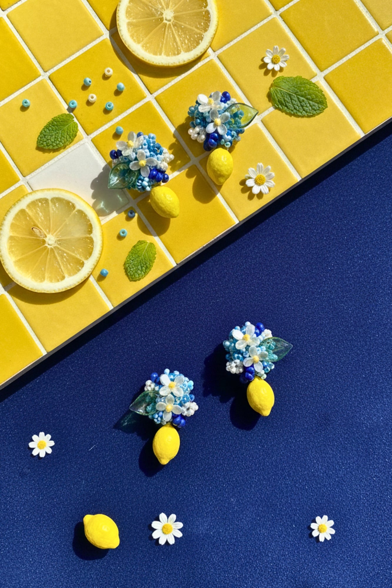 Lemon Blossom Earrings