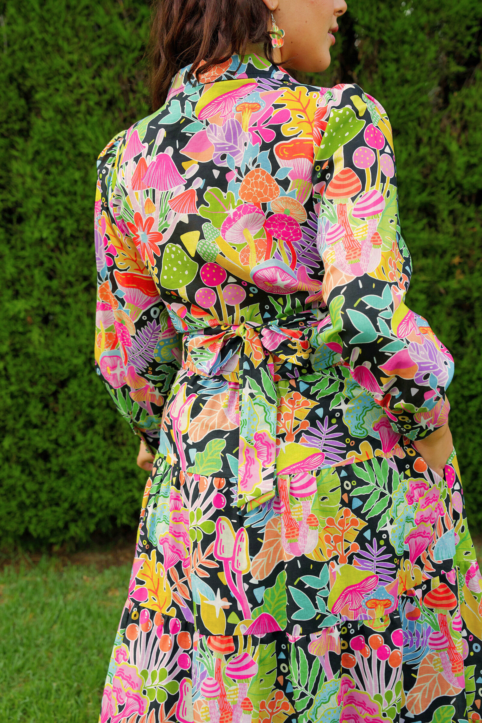 Once Upon a Time Linen Cotton Wrap Shirt