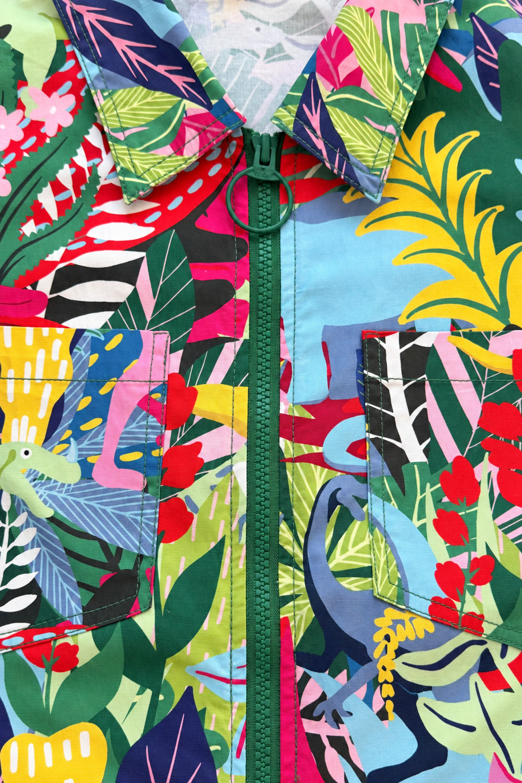 Dino Party Jumpsuit - Cropped Fit