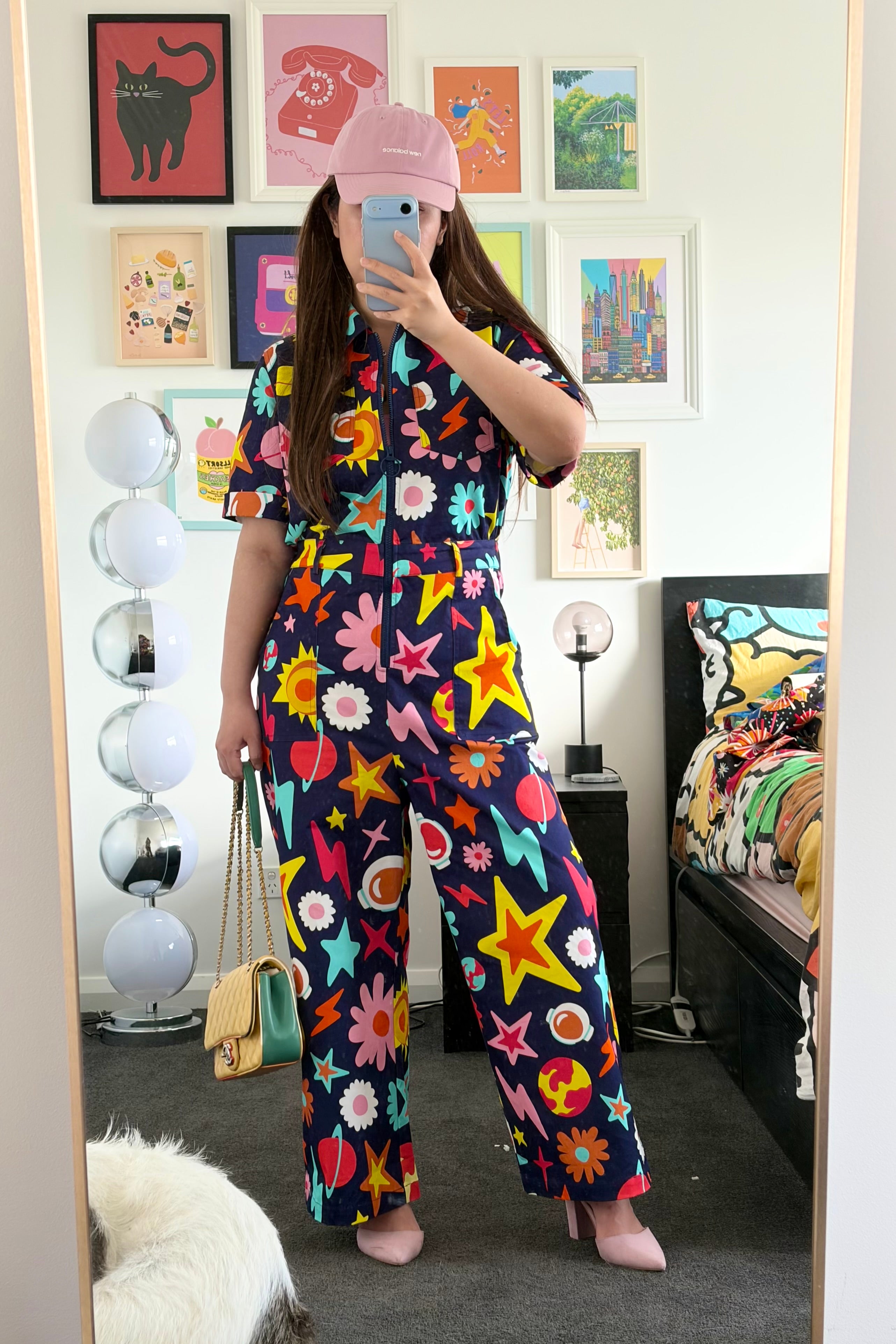 Floral Universe Jumpsuit - New Cut
