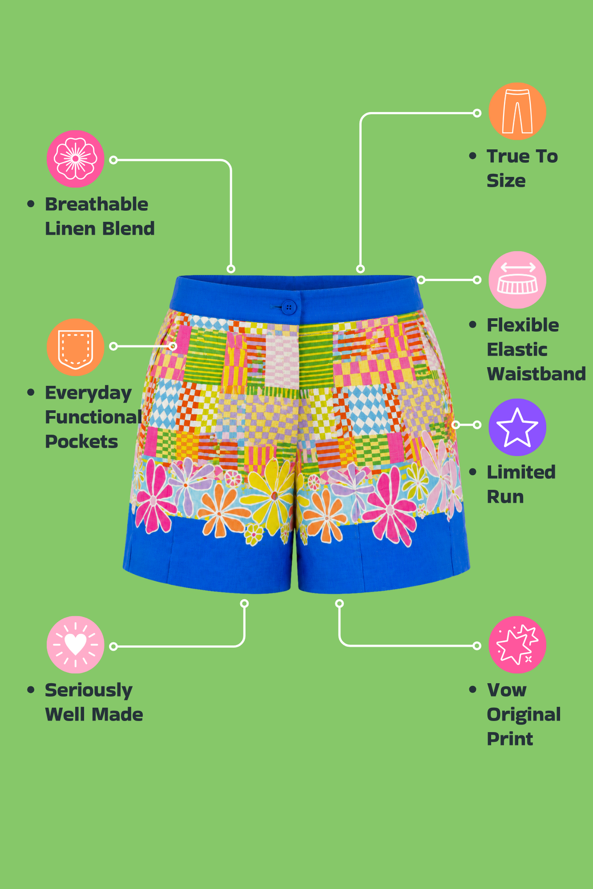 Mermaid Hotline Shorts