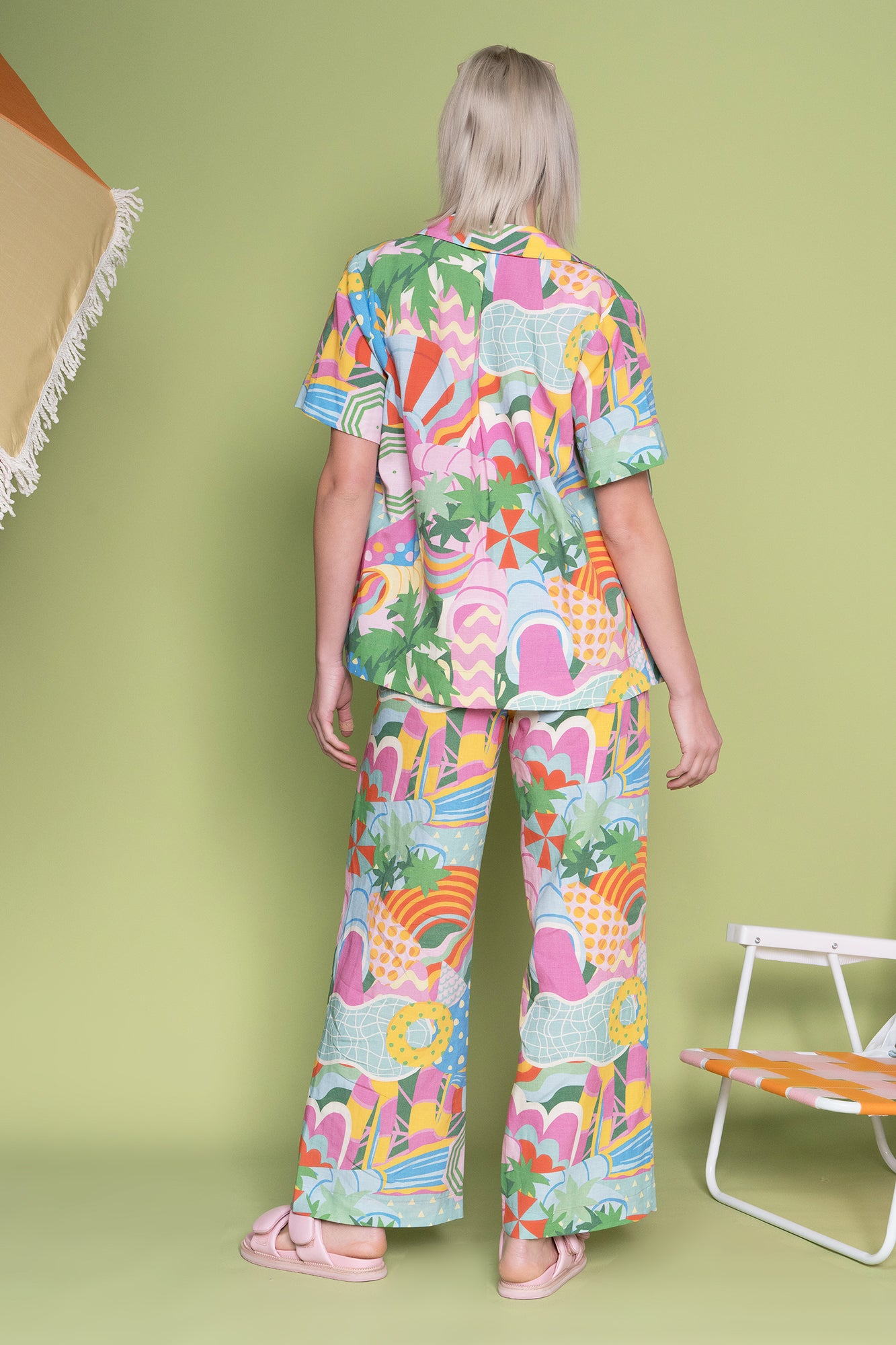 Wet N Wild Linen Blend Pants